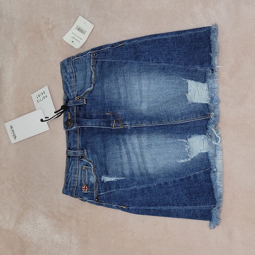 Girls Hudson Denim Skirt NWT - Picture 1 of 4